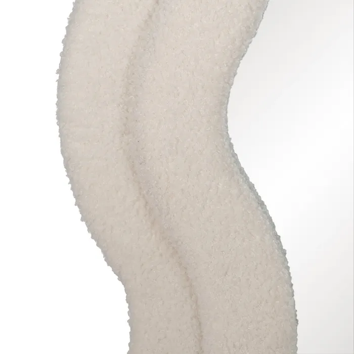 ESPEJO CREMA DM-TEJIDO DECORACIÓN 60 X 4 X 160 CM - Imagen 3