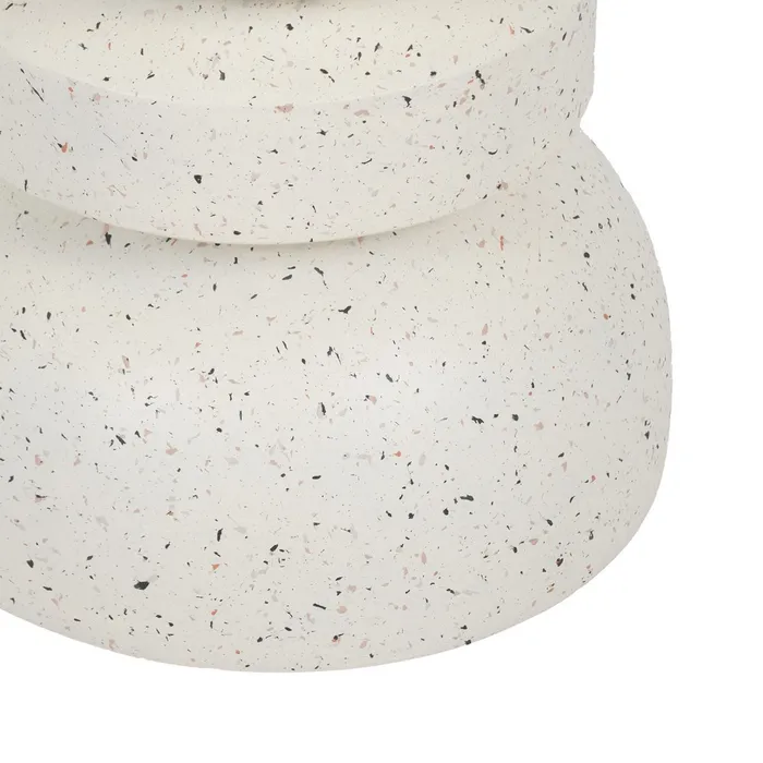 MESITA BLANCO FIBRA DE MAGNESIO 36,80 X 36,80 X 44,40 CM - Imagen 3