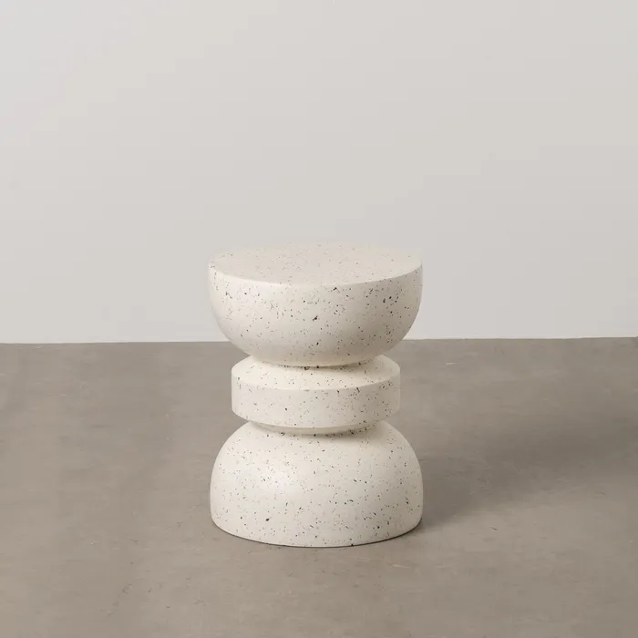 MESITA BLANCO FIBRA DE MAGNESIO 36,80 X 36,80 X 44,40 CM