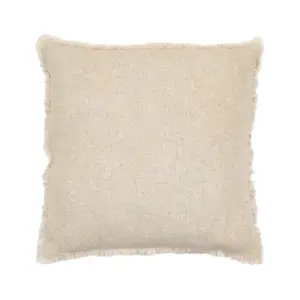 COJÍN NATURAL VISCOSA-ALGODÓN 45 X 45 CM