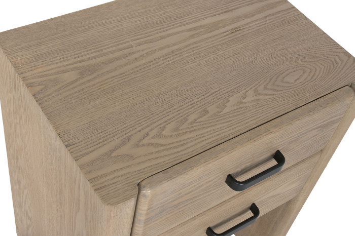 MESITA DE NOCHE ABETO METAL - Imagen 4