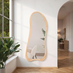 ESPEJO GRANDE 180*80 CM. MARCO MADERA ROBLE