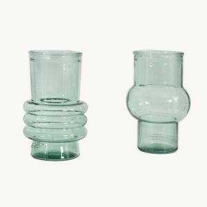 BOTELLA JAVEA 17 CM. VERDE CLARO