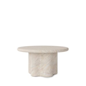 MESA CENTRO LUIGI MARMOL TRAVERTINO