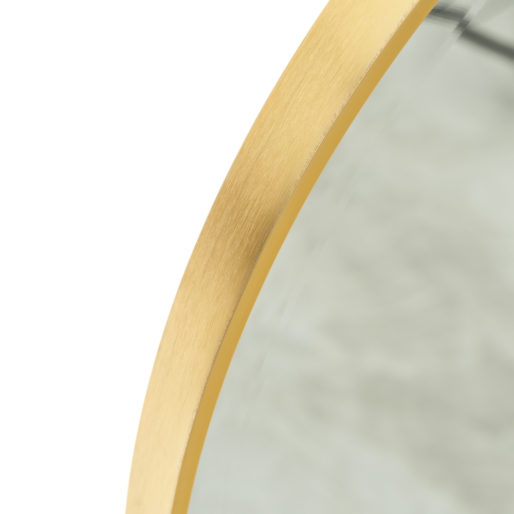 ESPEJO ORO ALUMINIO-CRISTAL DECORACIÓN 60 X 4 X 60 CM - Imagen 4