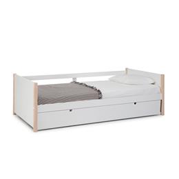 Camas NIDO KIARA 90X190 BLANCO/BLANCO WAX CON SOMIE