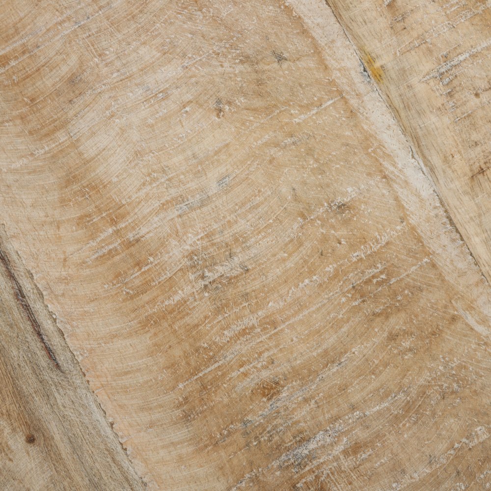 MESA COMEDOR NATURAL MADERA DE MANGO 85 X 85 X 76 CM - Imagen 4