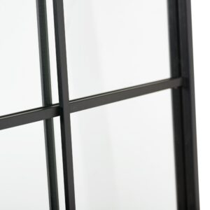 ESPEJO VENTANA METAL-CRISTAL DECORACIÓN 90 X 3 X 180 CM