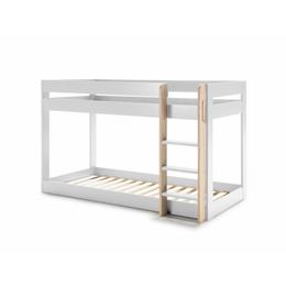 LITERA MONTESSORI ANGEL 90CM BLANCO/BLANCO WAX - Imagen 2