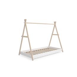 Camas CABAÑA TRUFA 90X200 BLANCO WAX/BLANCO