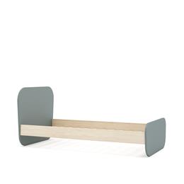 Camas 0.90 ESTEBAN VERDE KAKI 444C/BLANCO WAX CON LAMAS