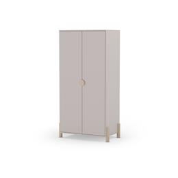 ARMARIO ENOLA 2D CREMA/BLANCO WAX - Imagen 2