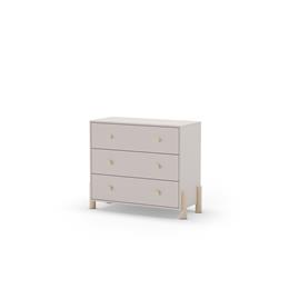 CÓMODA ENOLA 3C CREMA/BLANCO WAX - Imagen 2