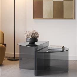 SET 2 MESAS CENTRO VELTA GRIS AZULADO - Imagen 2