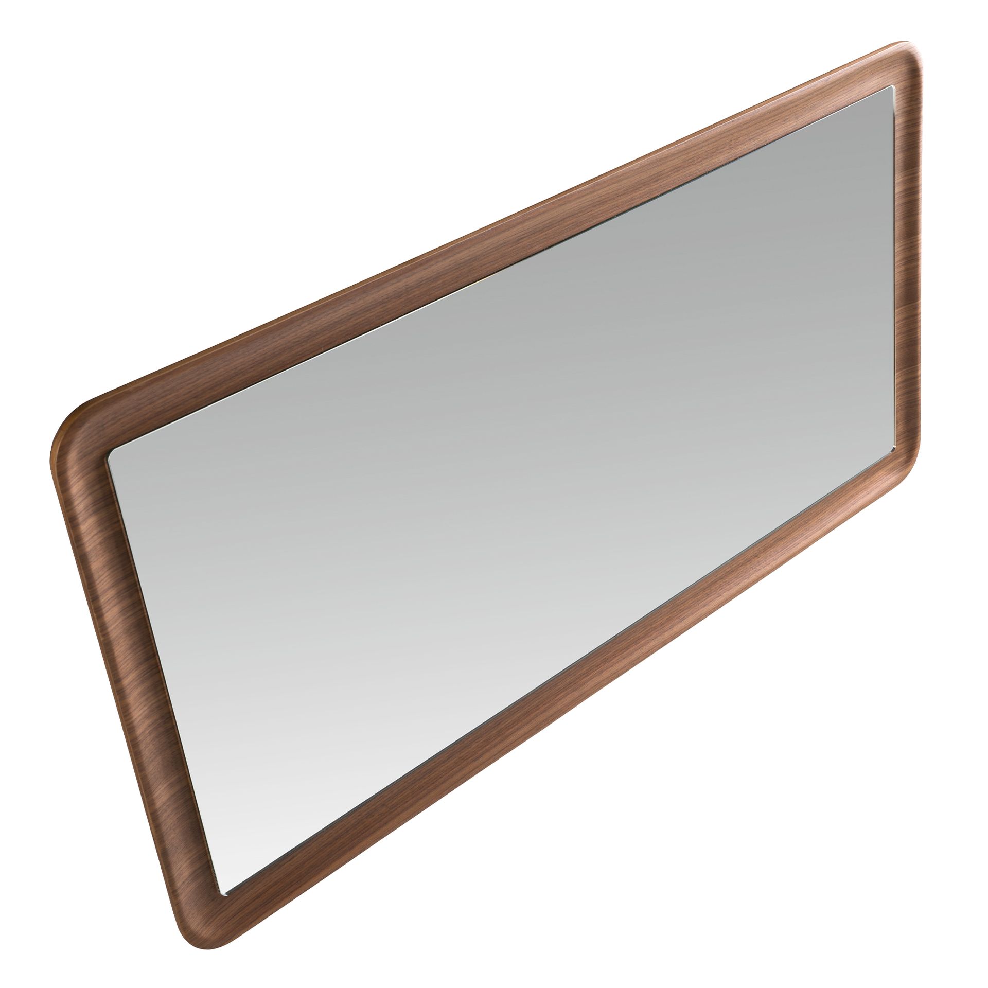 Espejo pared rectangular nogal - Imagen 5