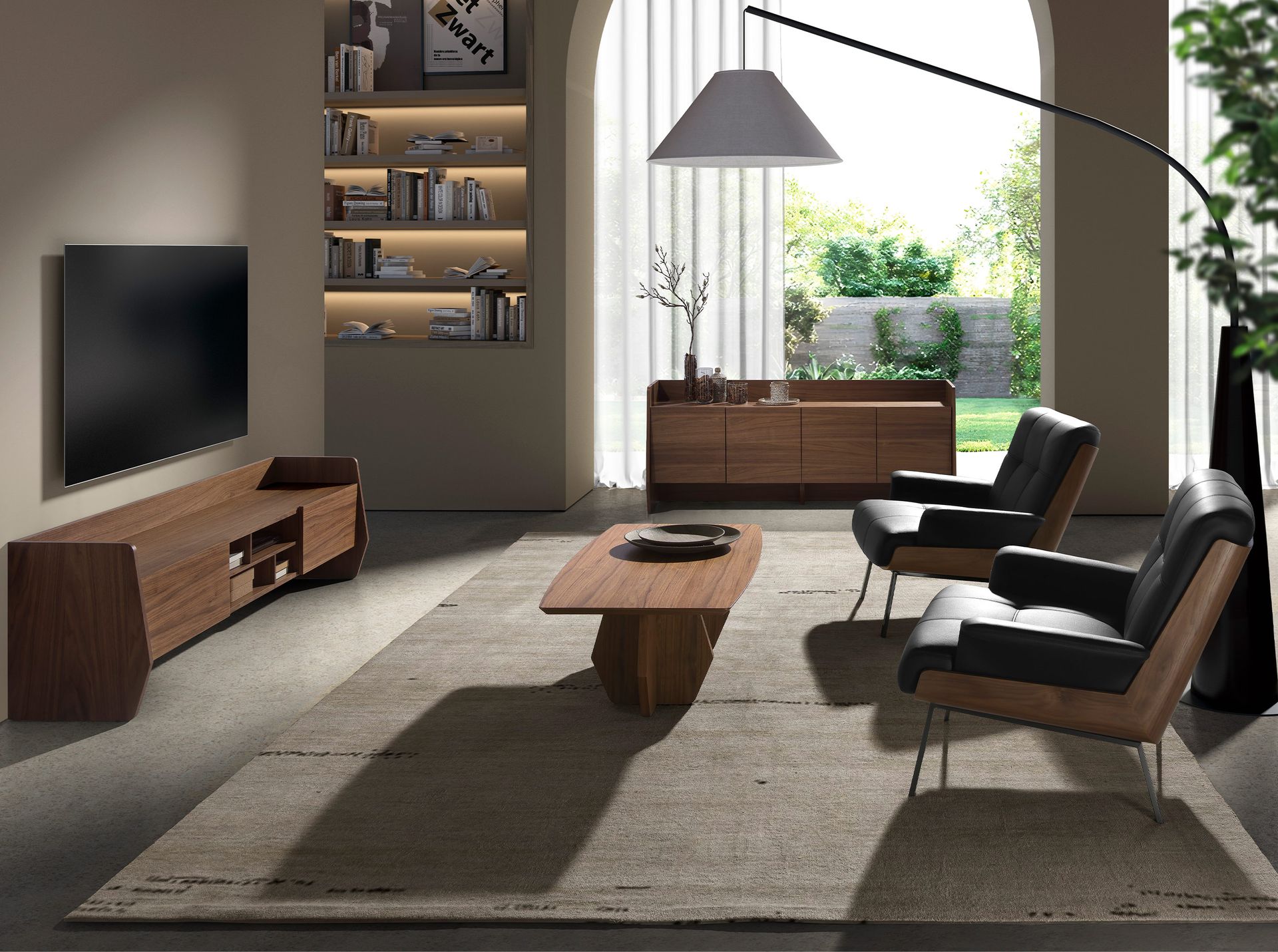 Mueble TV nogal - Imagen 4