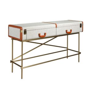 Consola rectangular tela