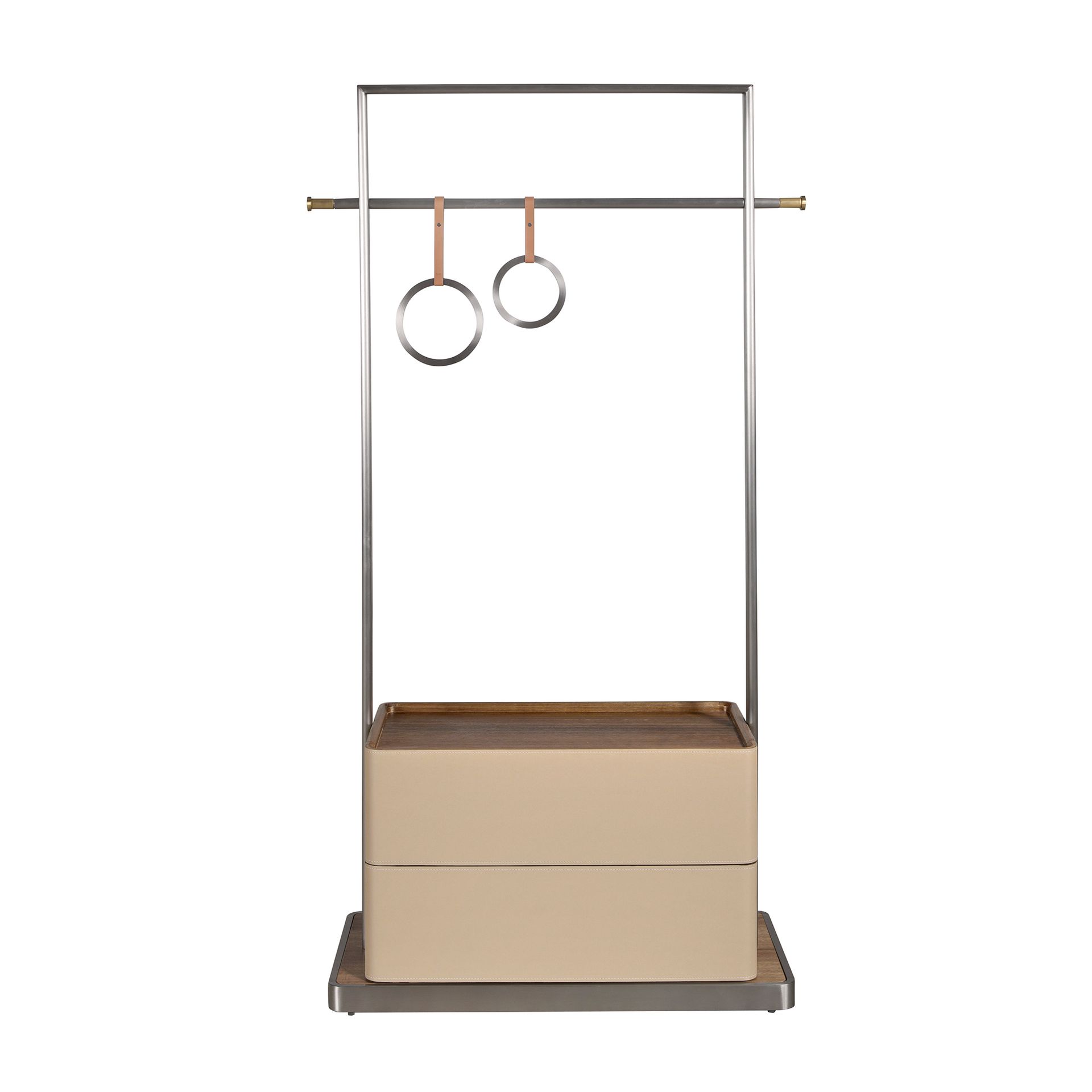 nogal y acero inoxidable Angel Cerdá