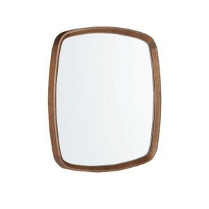 Espejo pared cuadrado nogal Angel Cerdá