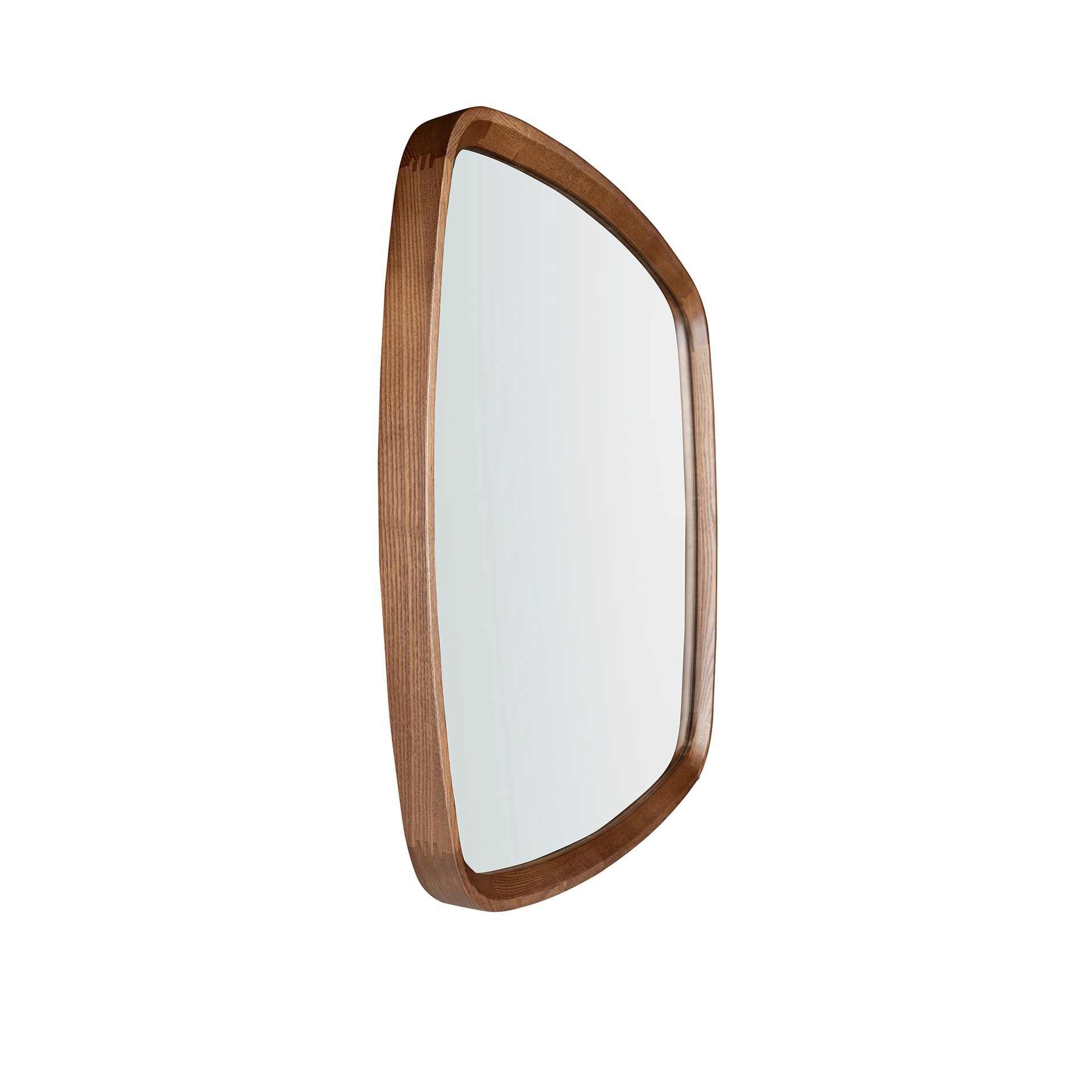 Espejo pared cuadrado nogal - Imagen 8