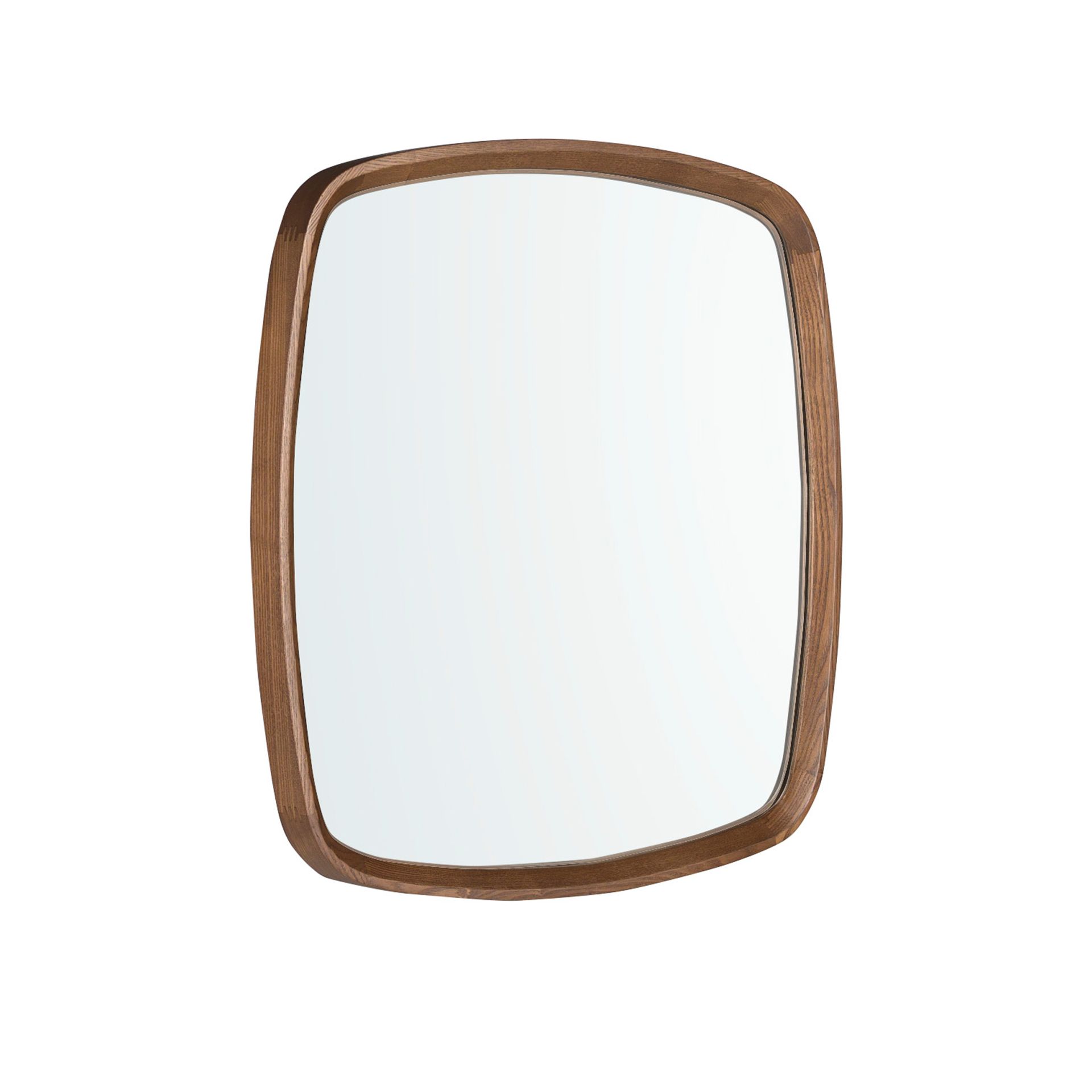 Espejo pared cuadrado nogal Angel Cerdá