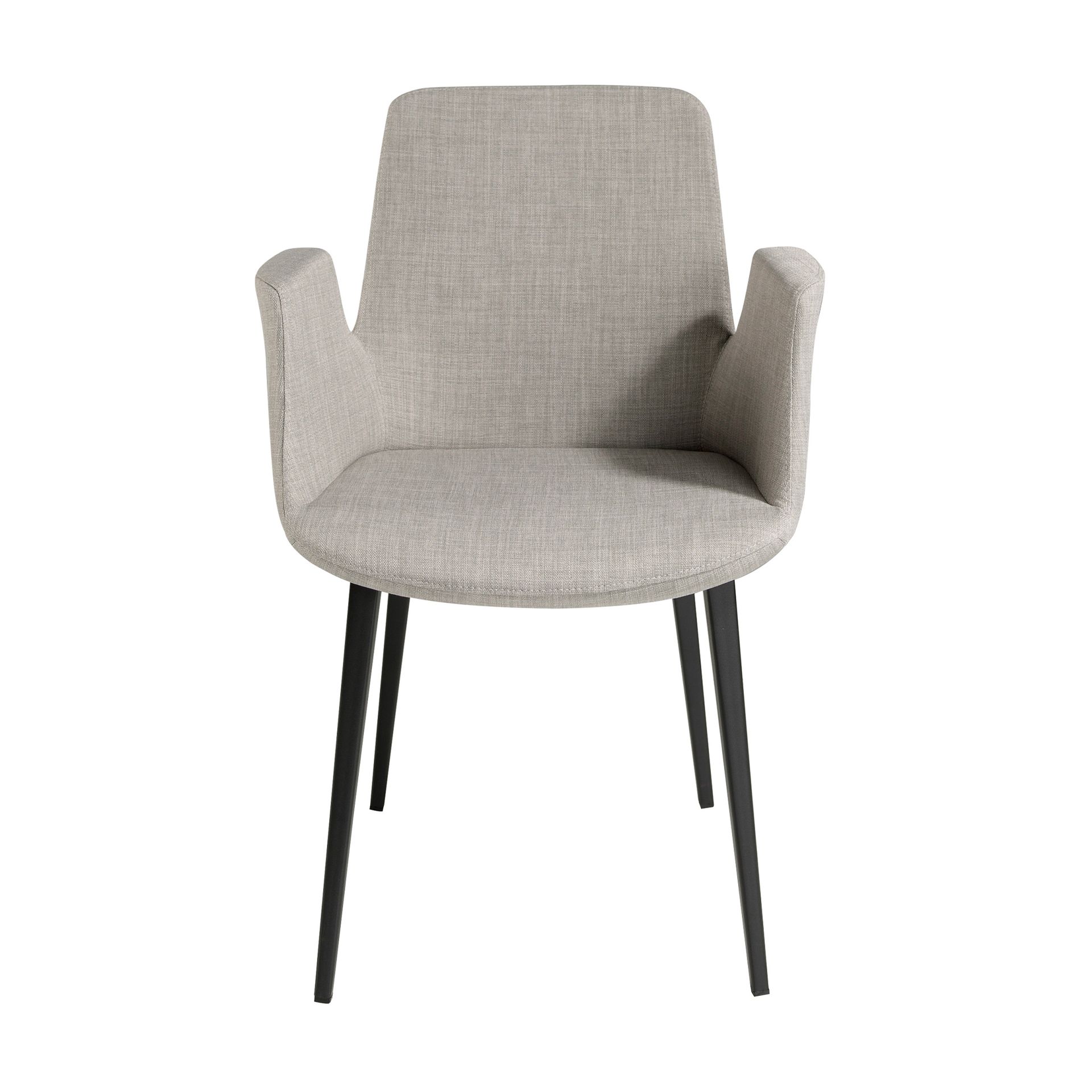 Silla tela gris - Imagen 2