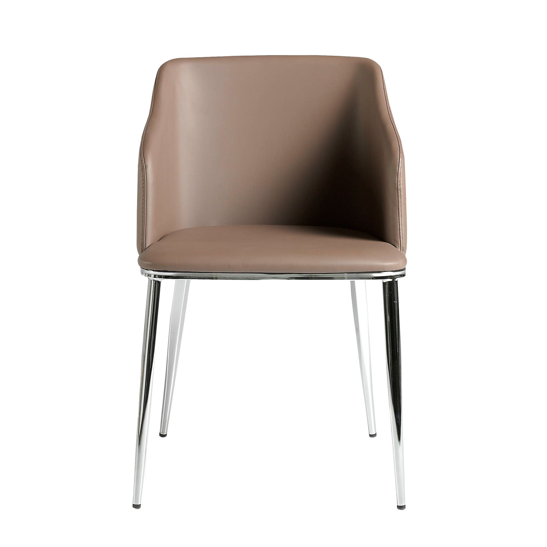 Silla polipiel marrón - Imagen 2