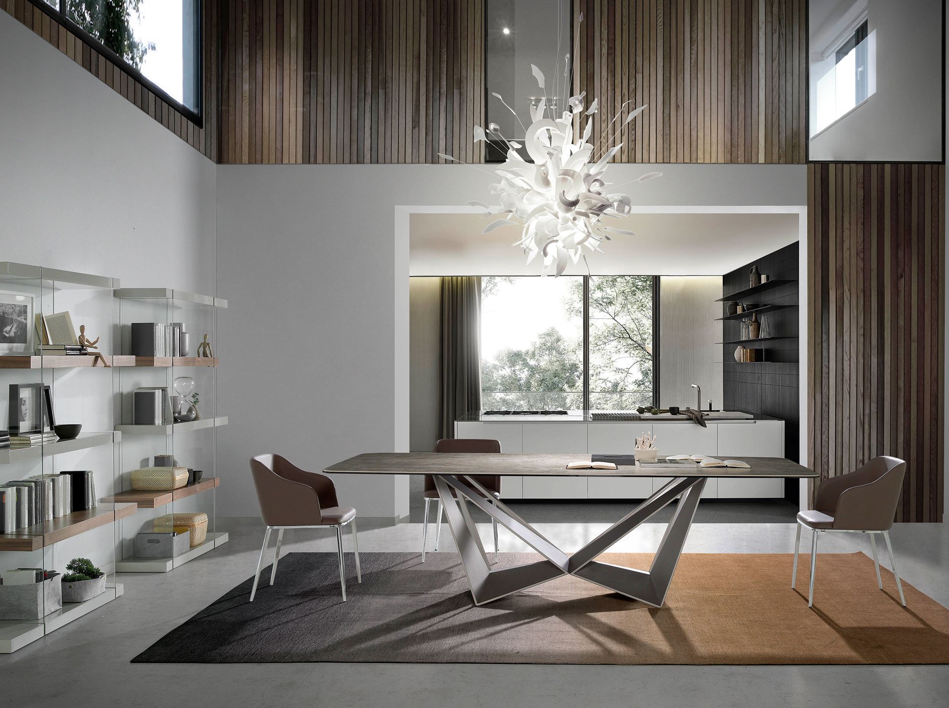 Silla polipiel marrón - Imagen 6