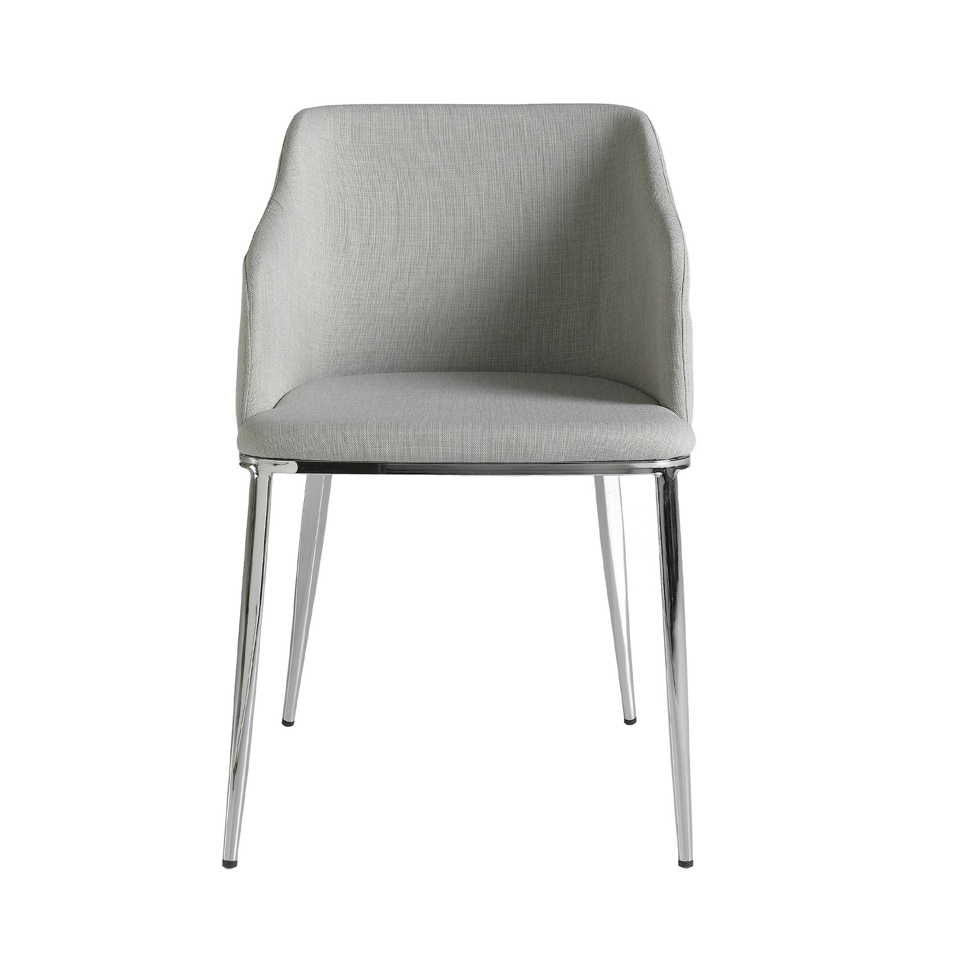 Silla tela gris - Imagen 2