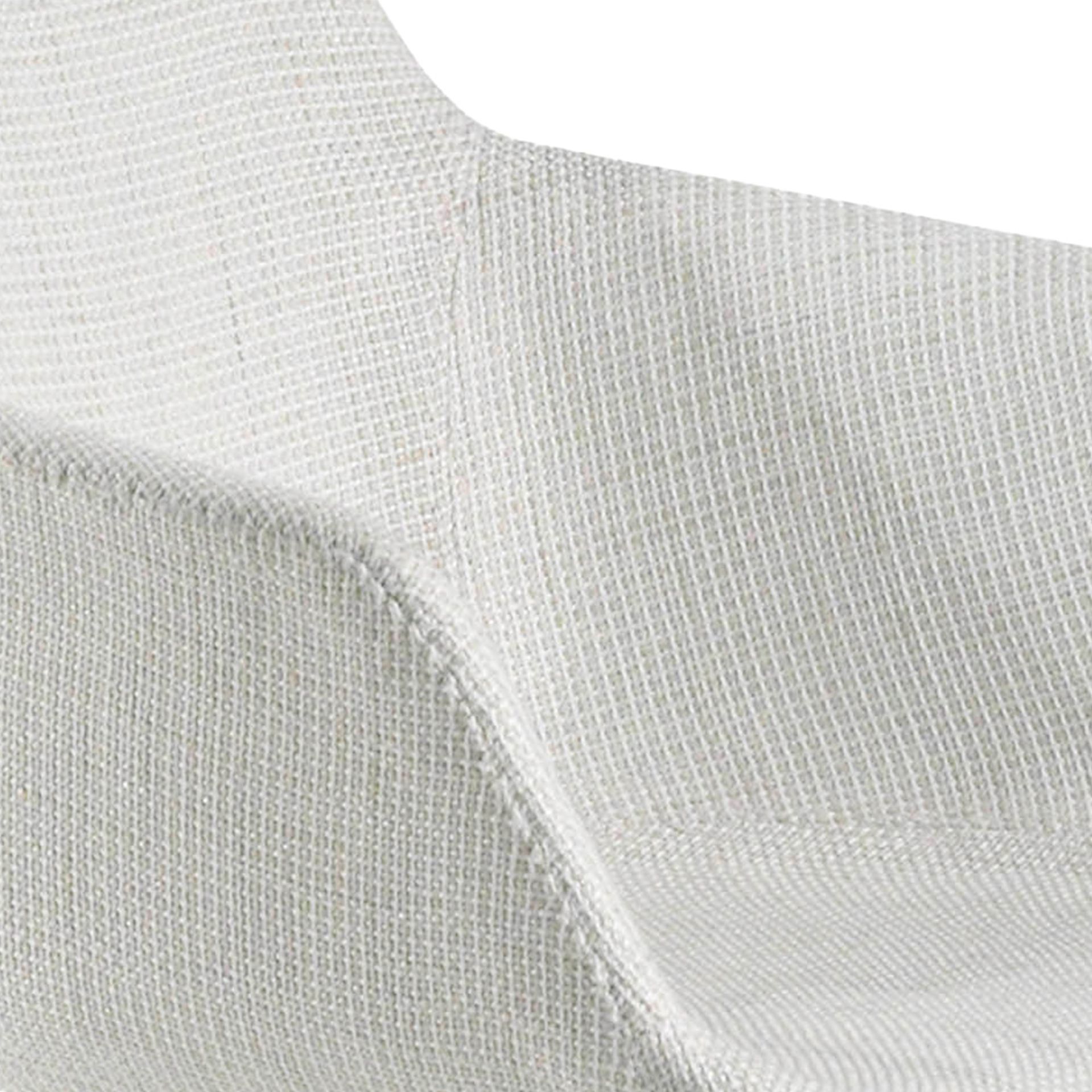 Silla giratoria tela beige - Imagen 7