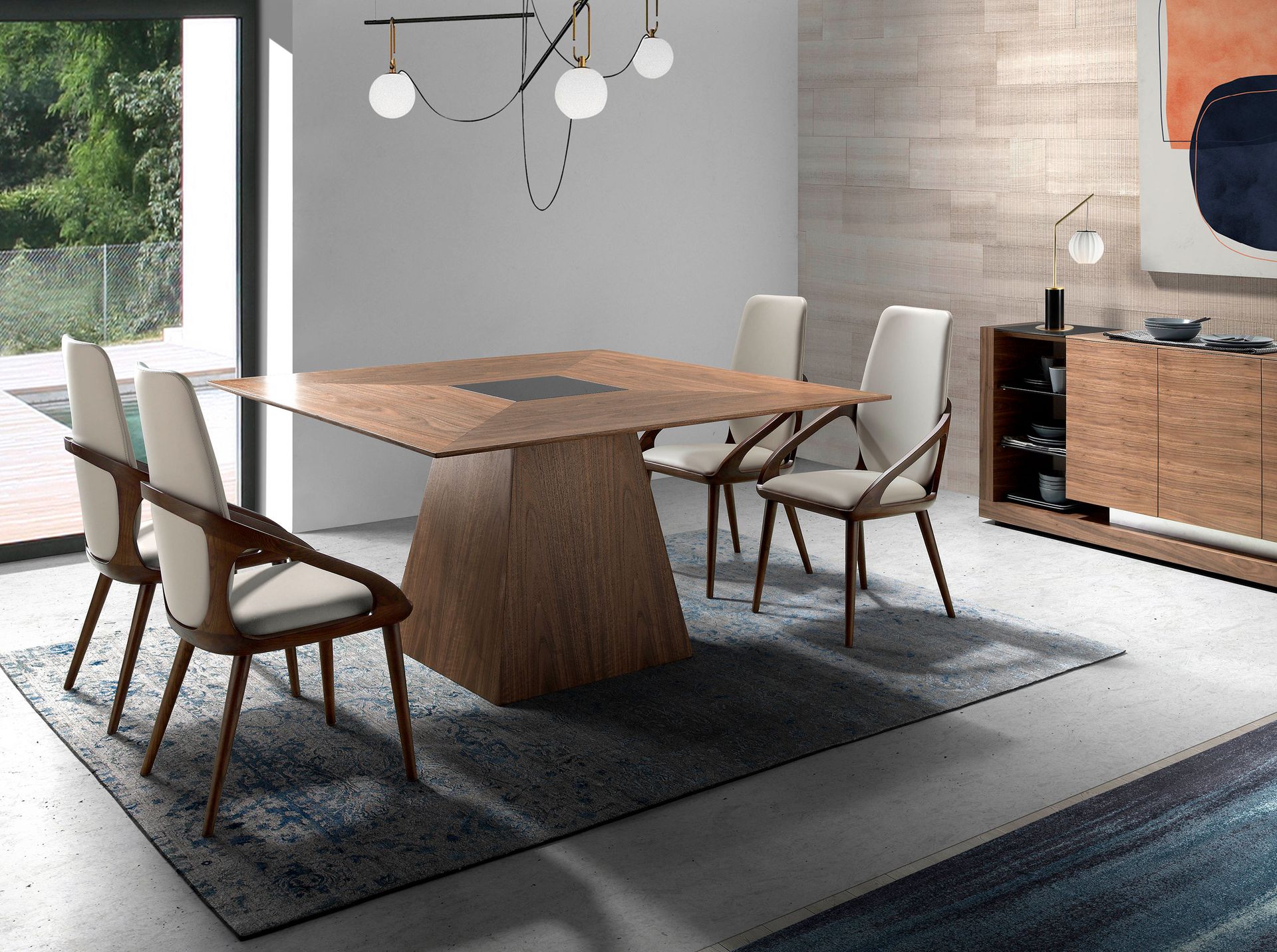 Silla polipiel crema - Imagen 4