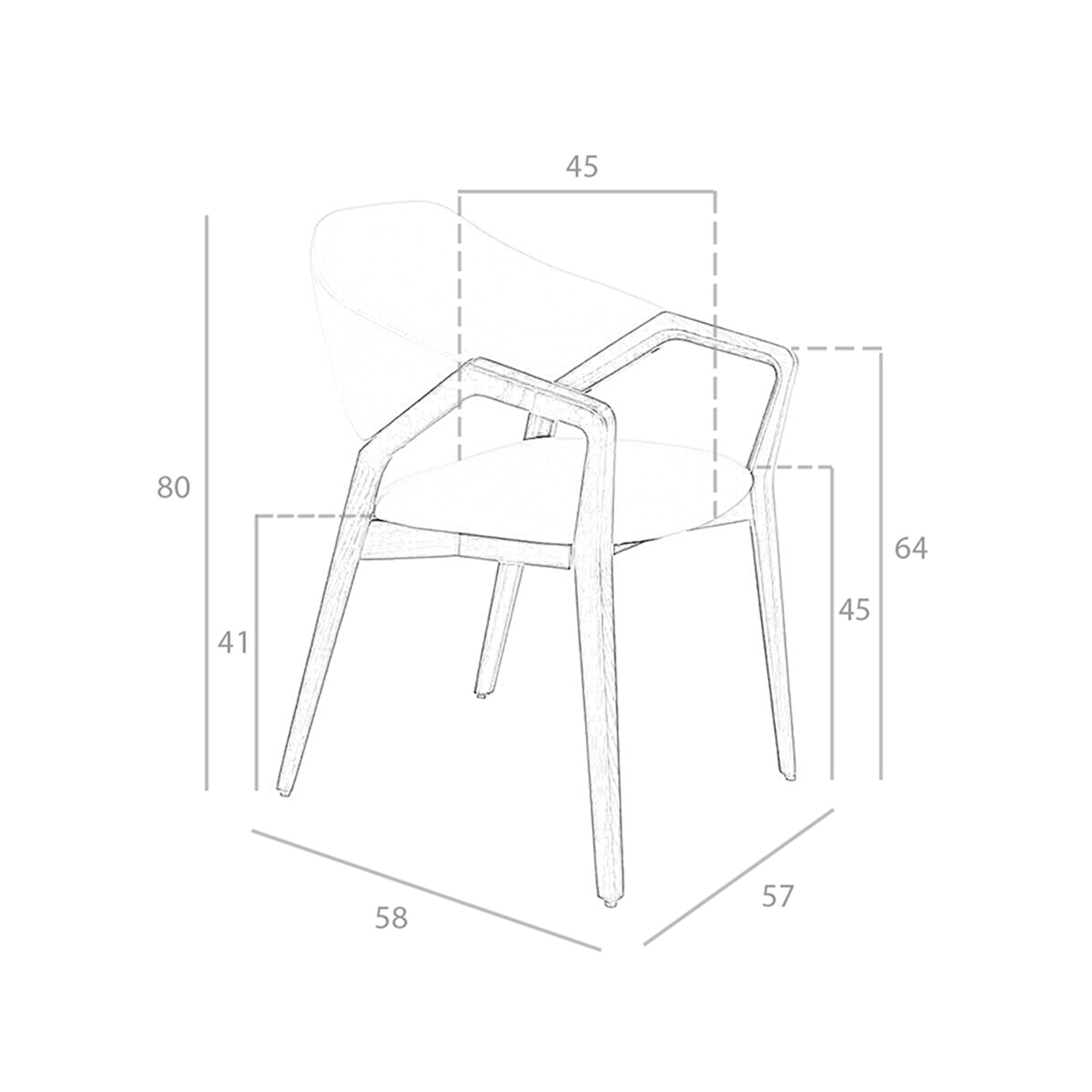 Silla polipiel visón - Imagen 7
