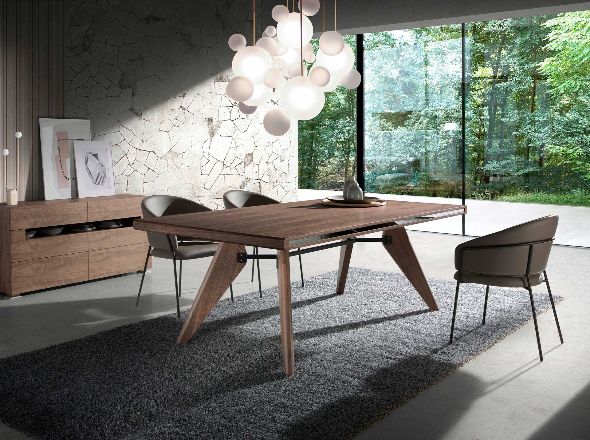 Silla polipiel visón oscuro - Imagen 8