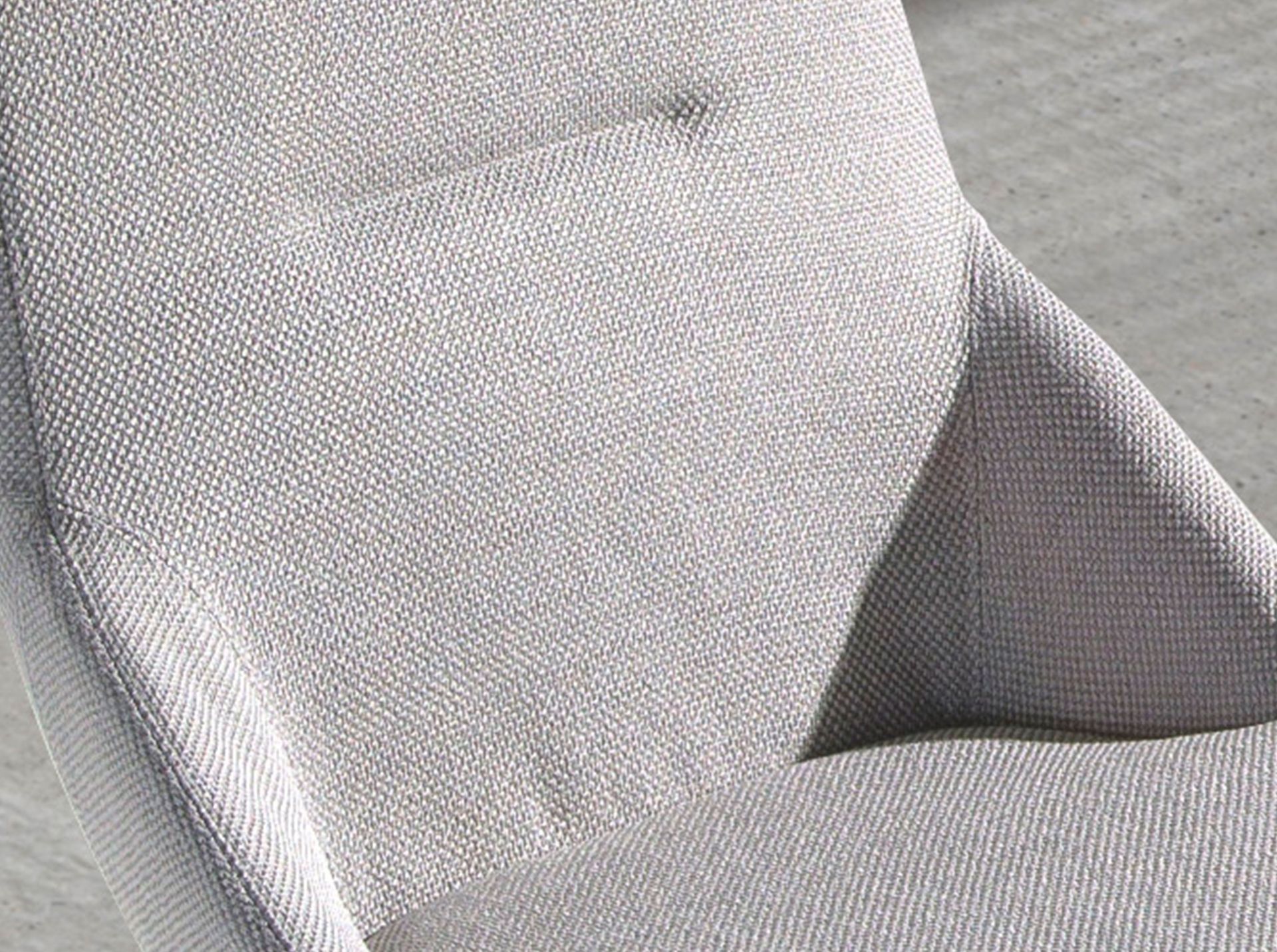 Silla tela gris claro - Imagen 7