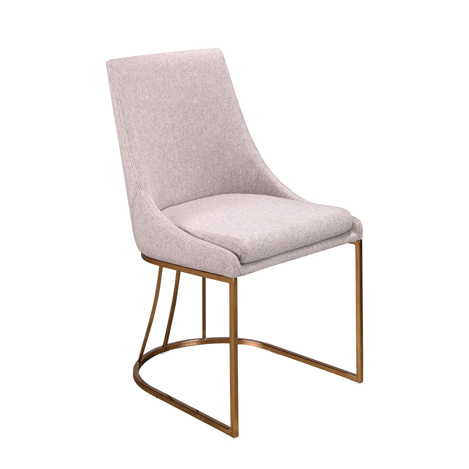 Silla tela gris Angel Cerdá