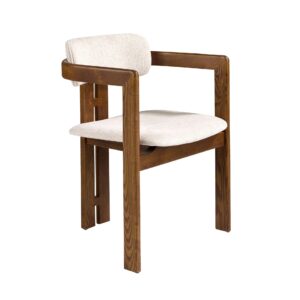 Silla tela blanco roto Angel Cerdá