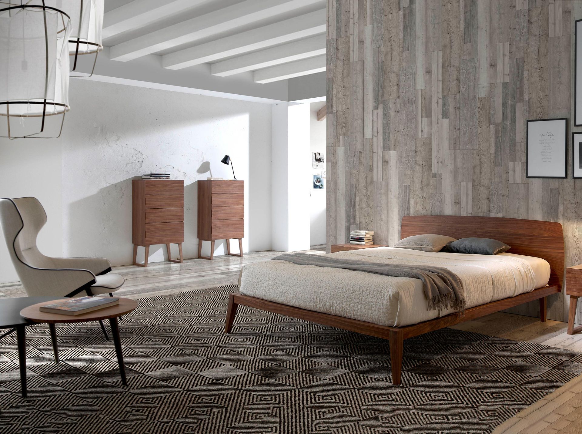 Sillón tela gris - Imagen 5