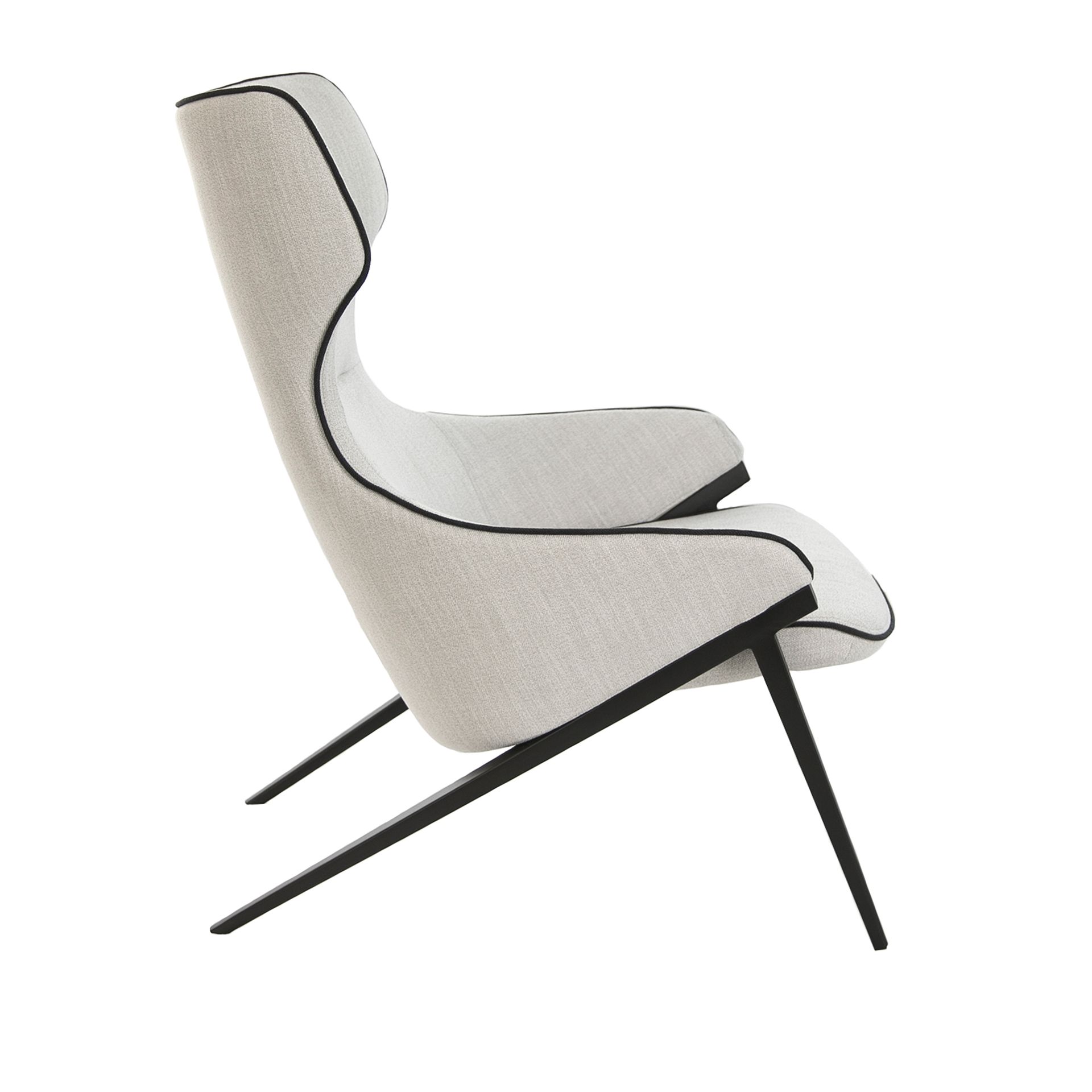 Sillón tela gris - Imagen 6