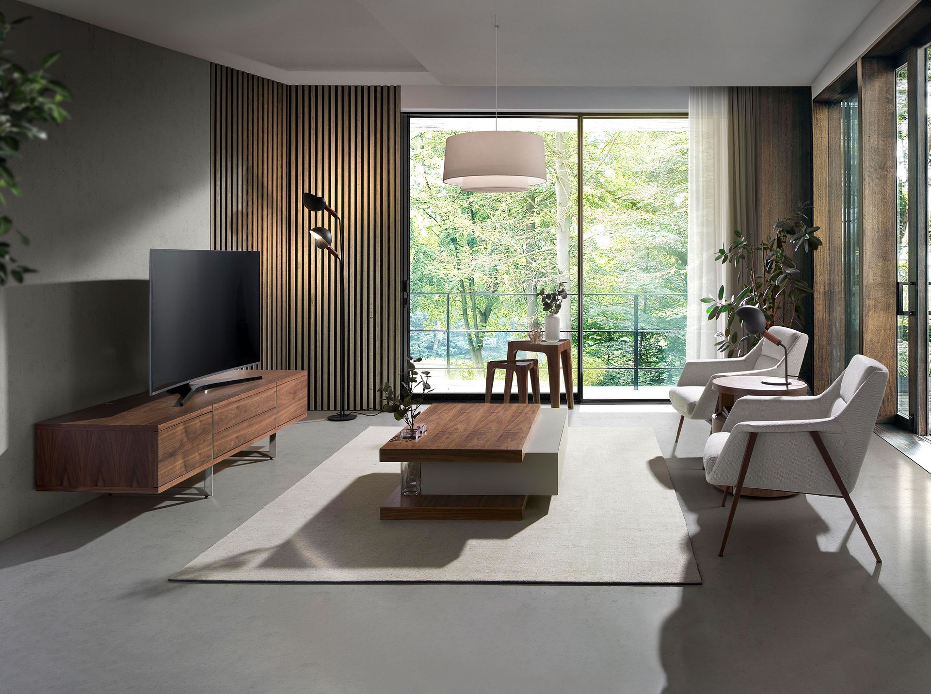 Sillón tela blanco - Imagen 4