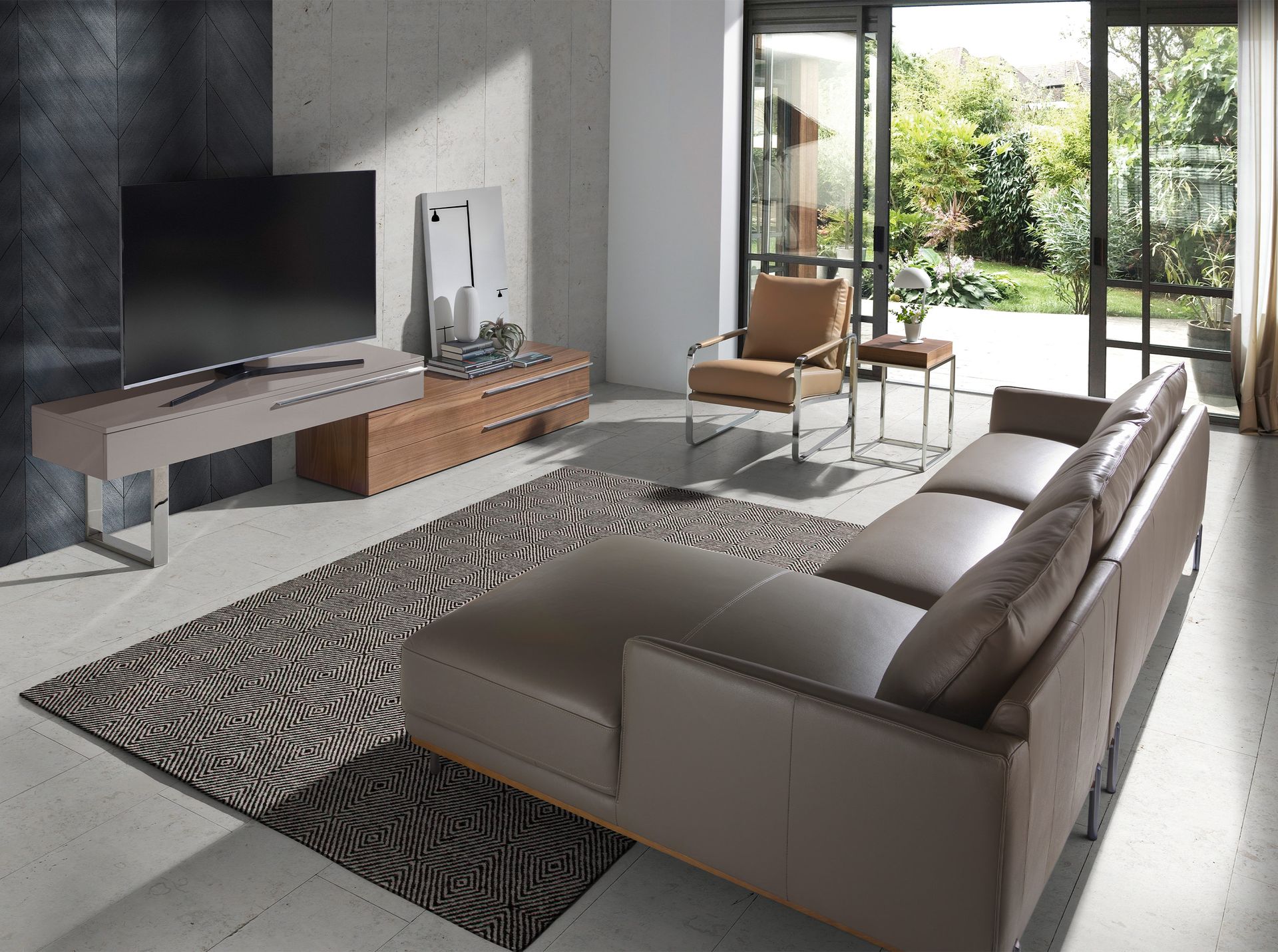 Sillón polipiel visón - Imagen 4