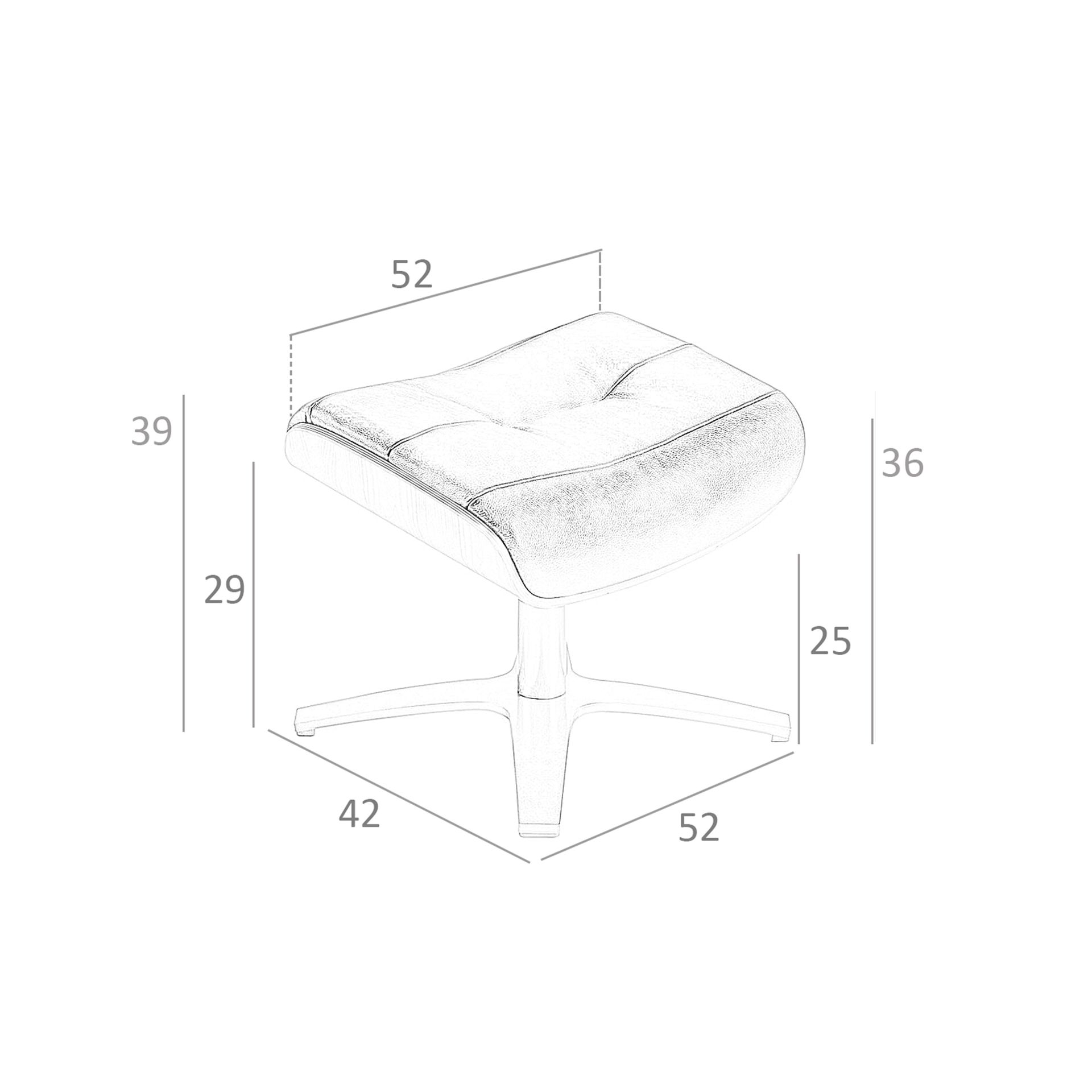 Ottoman piel arena - Imagen 9