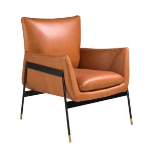 Sillón piel marrón Angel Cerdá