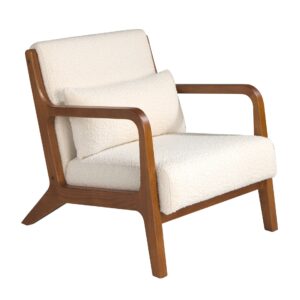 Sillón tela blanco Angel Cerdá