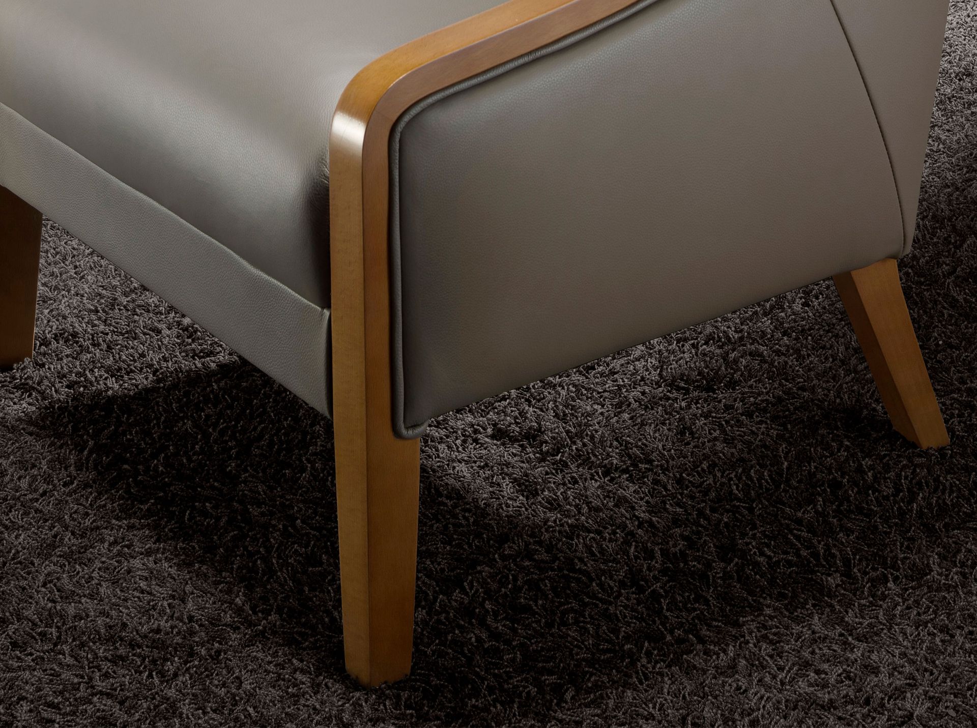 Sillón piel gris - Imagen 7