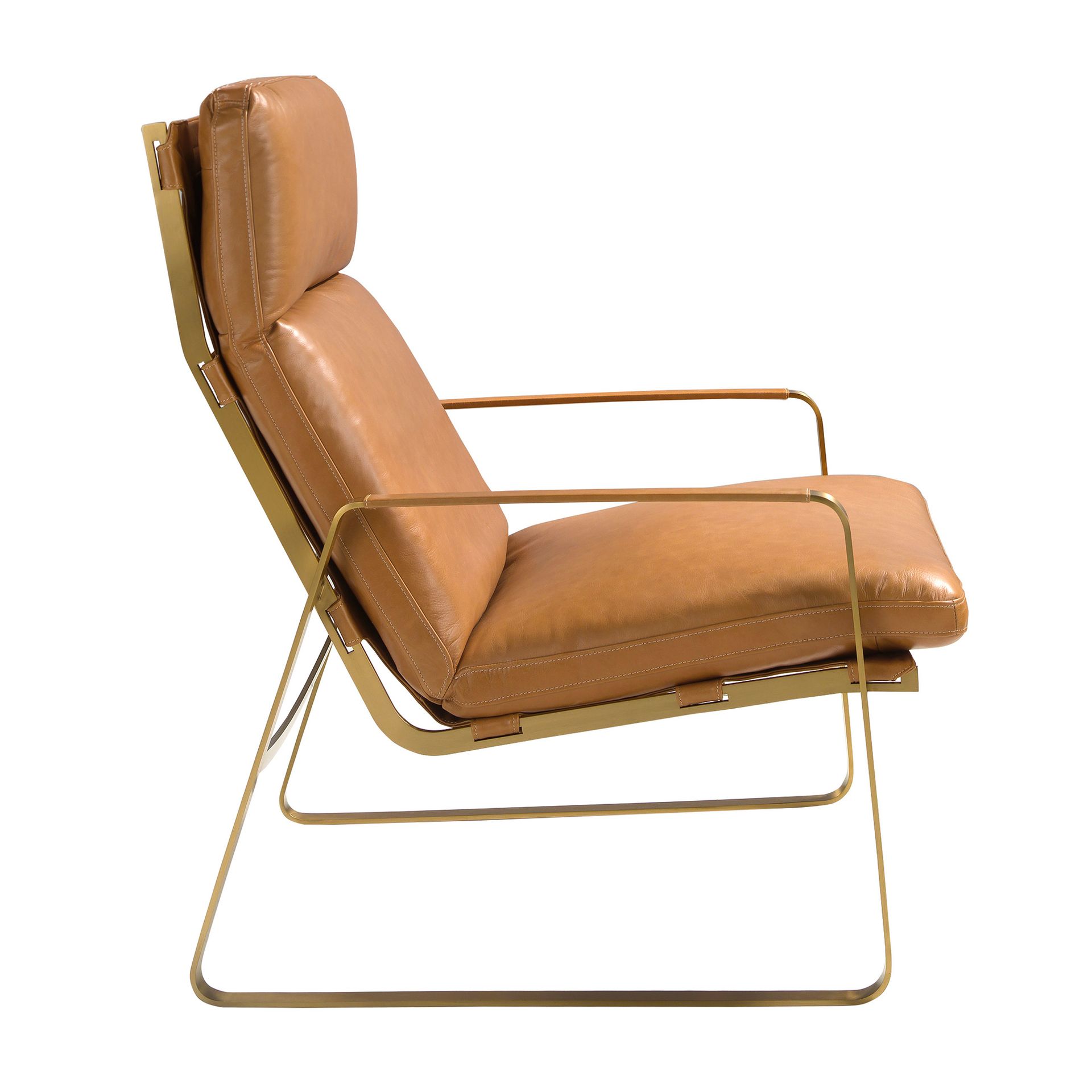 Sillón piel camel - Imagen 8