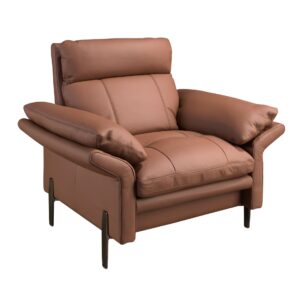 Sillón piel marrón Angel Cerdá