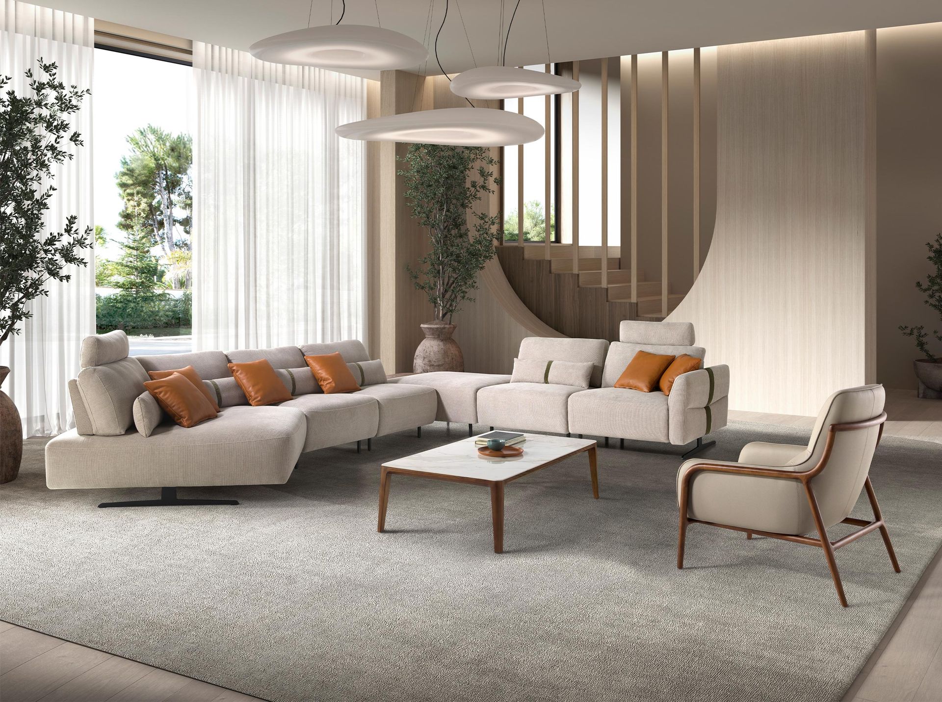 Sillón piel visón - Imagen 4