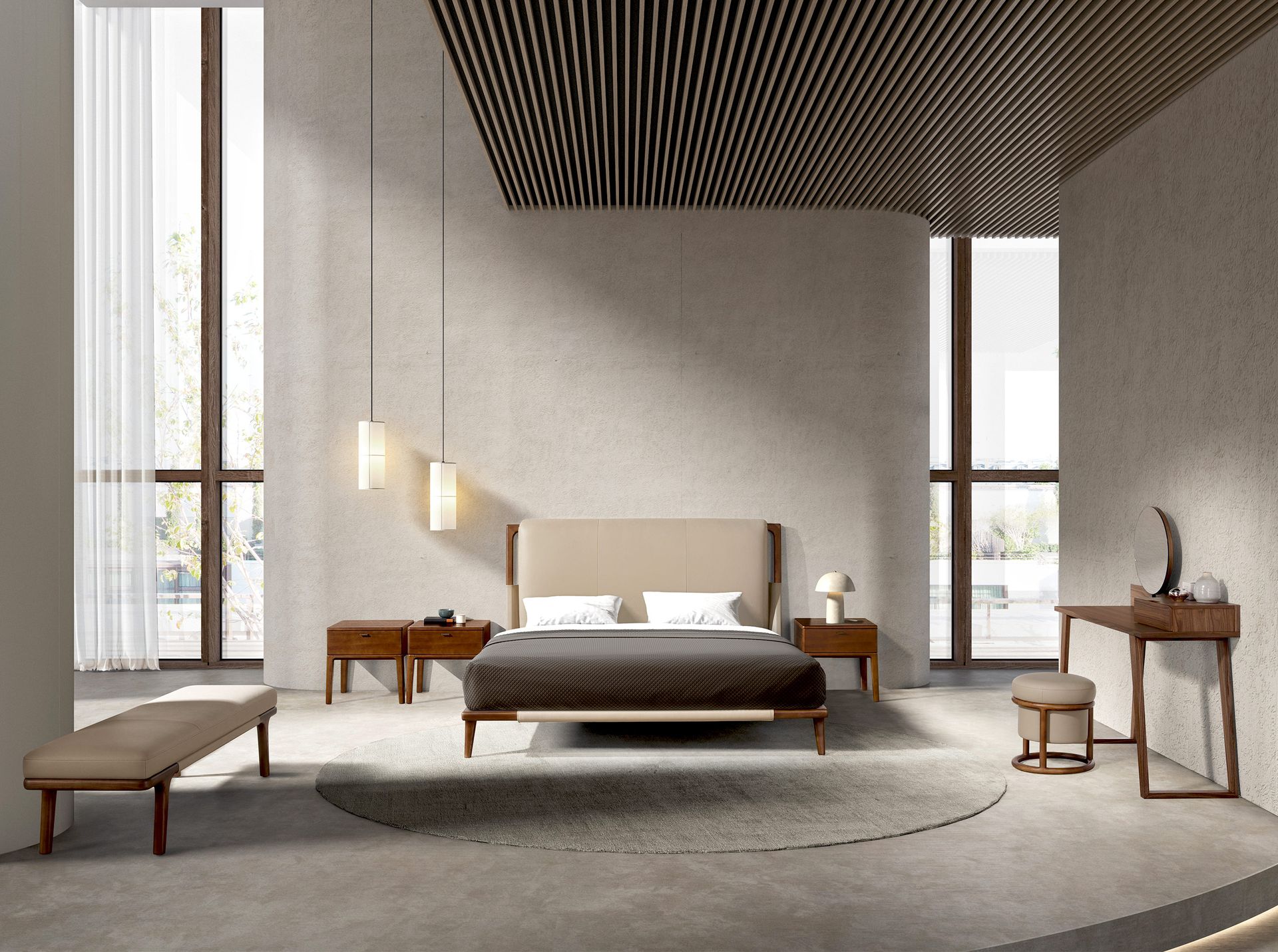 Banqueta polipiel visón - Imagen 5