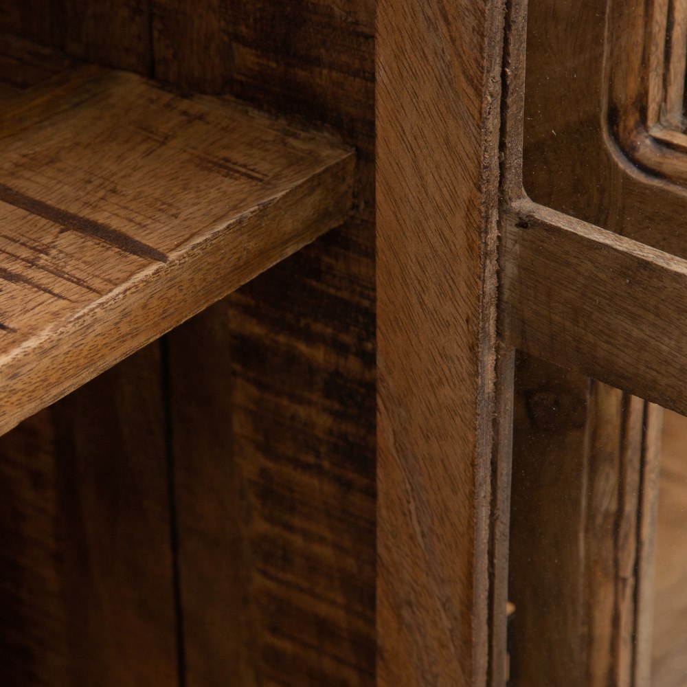 APARADOR NATURAL MADERA DE MANGO SALÓN 160 X 35 X 71 CM - Imagen 5