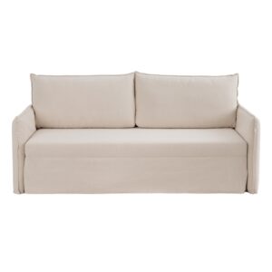 SOFÁ-CAMA NIDO BEIGE TEJIDO SALÓN 215 X 100 X 97 CM